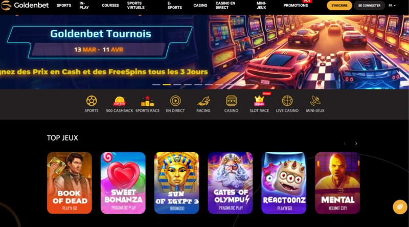 Goldenbet Homepage